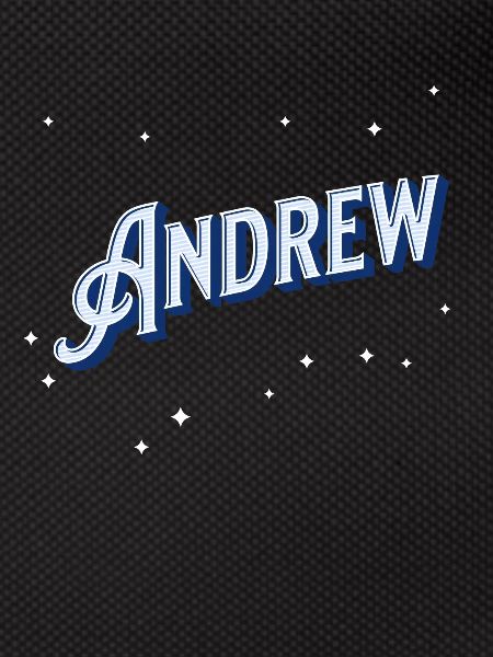 Andrew names personalized