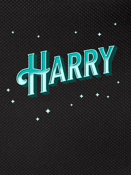 Harry name personalized