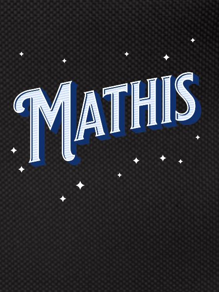 Mathis name personalized
