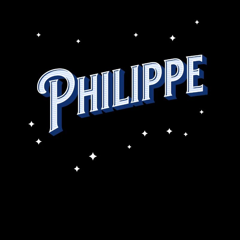 Philippe's name personalized
