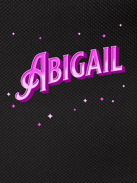 Abigail name personalized