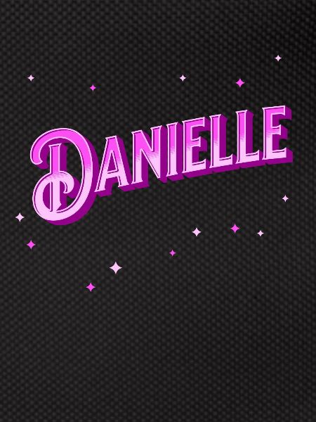 Danielle name personalized