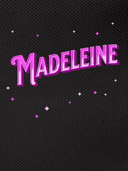 Madeleine's name personalized
