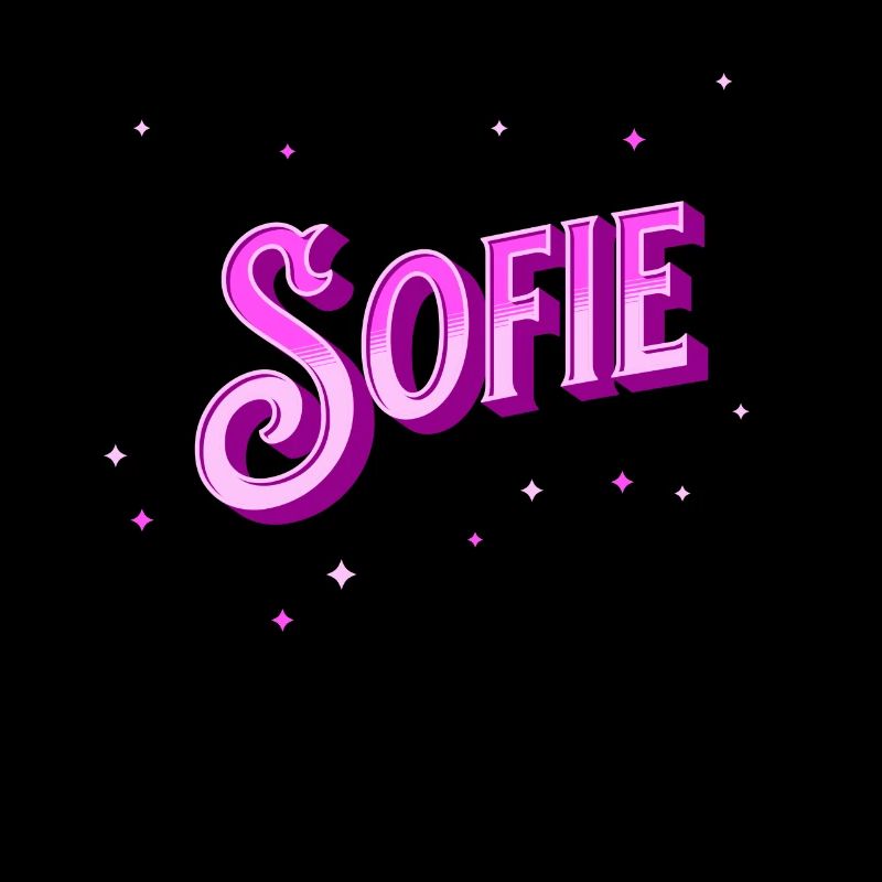 Nom Sofie personnalisé