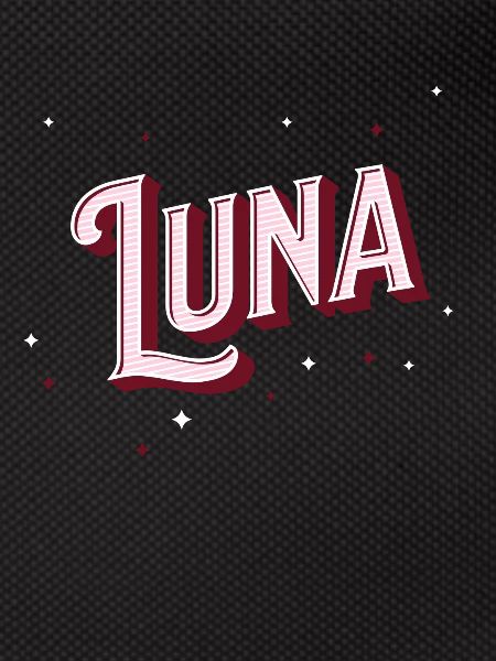 Luna name personalized