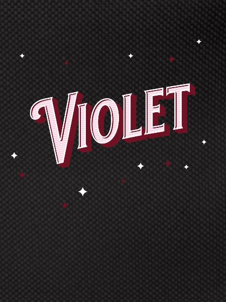 Violet name personalized