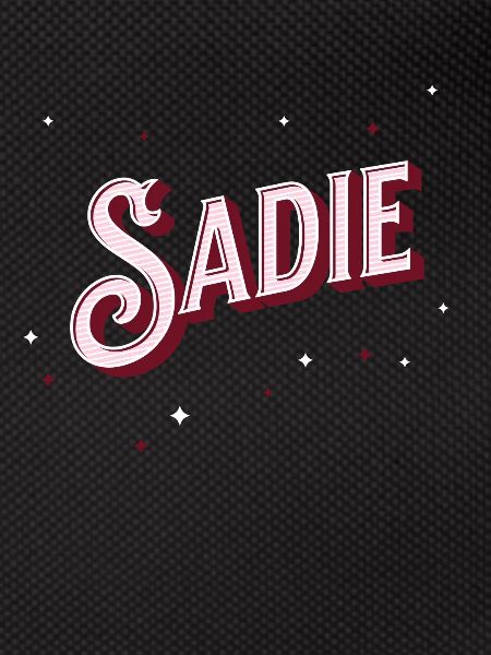 Sadie's name personalized