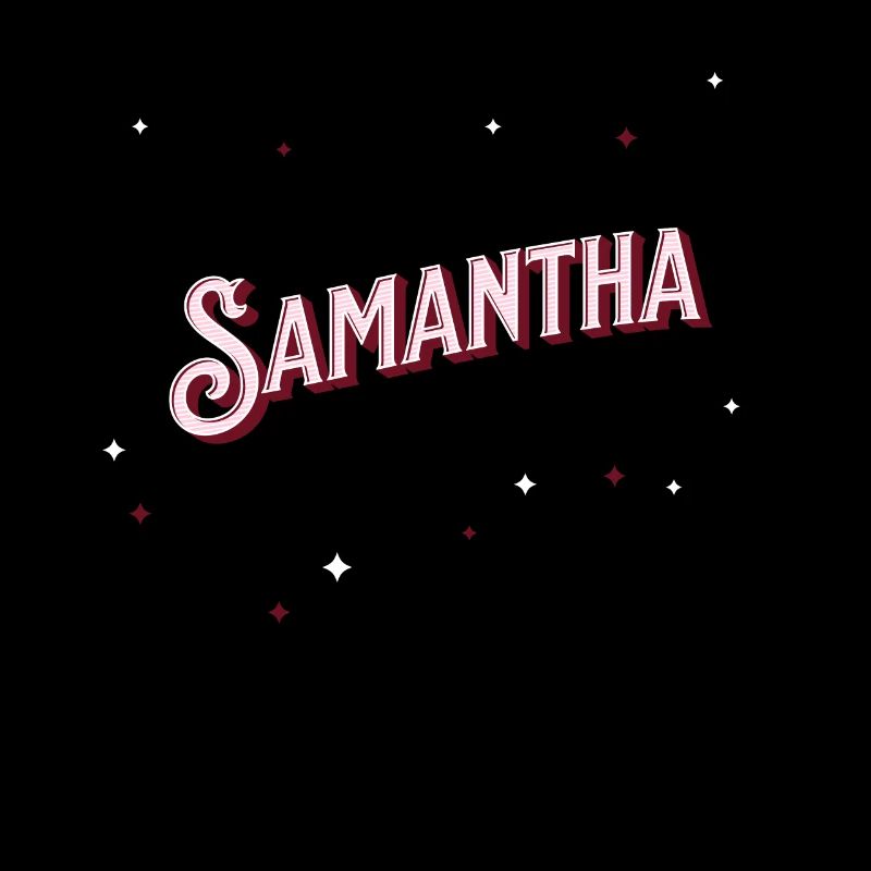 Samantha's name personalized