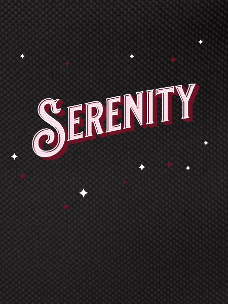 Serenity name personalized