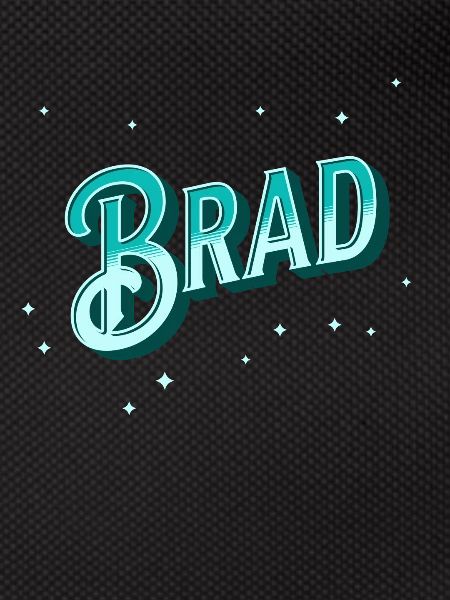 Brad nom personnalisé