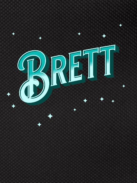 Brett name personalized