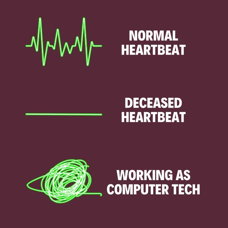 Computer Tech Funny Computer Technology WorkerS