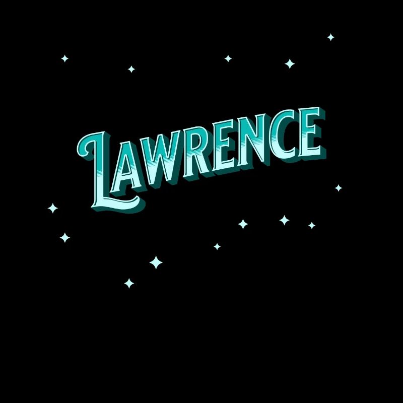 Lawrence name personalized
