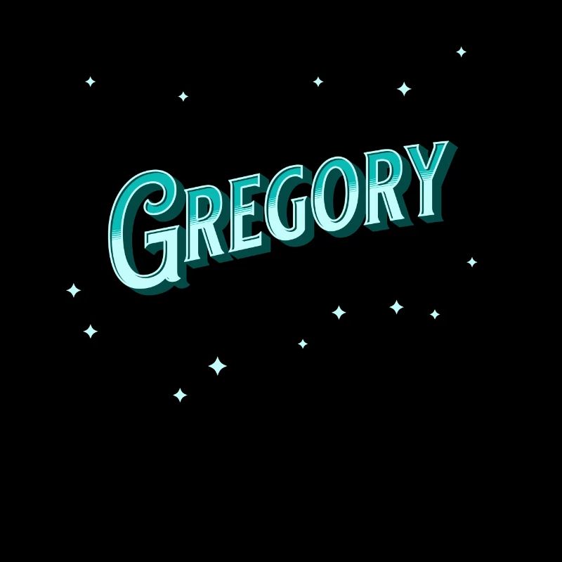 Gregory name personalized
