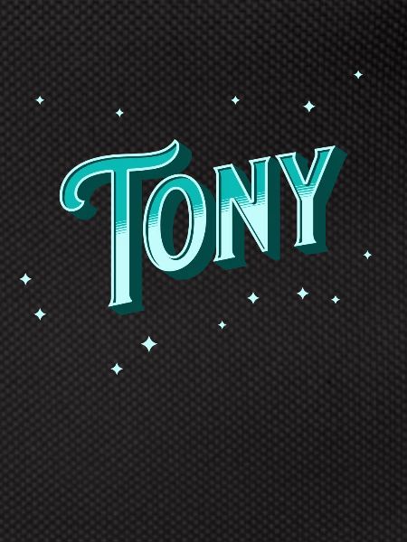 Tony name personalized