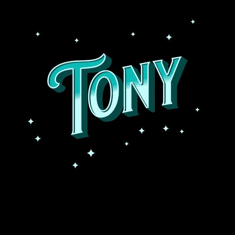 Tony name personalized