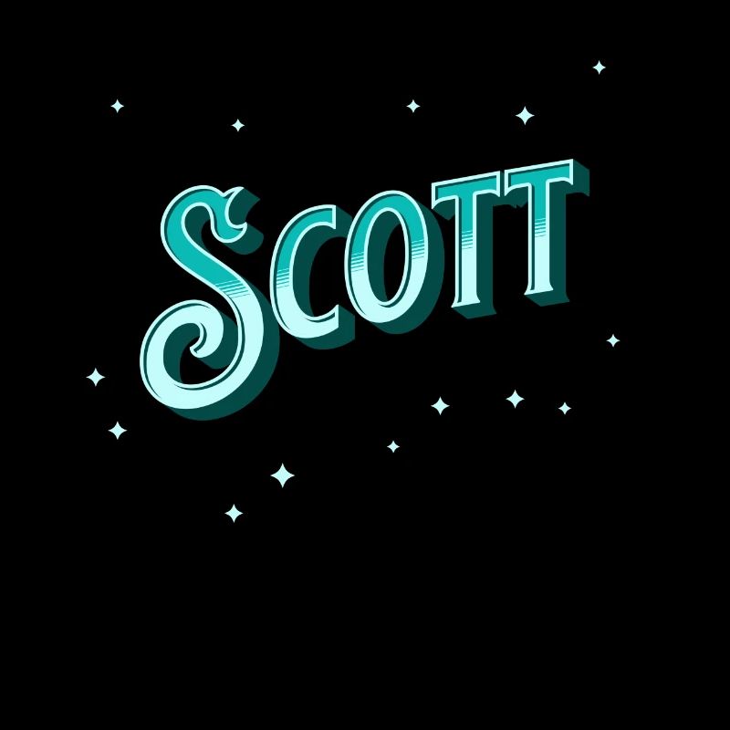 Scott name personalized