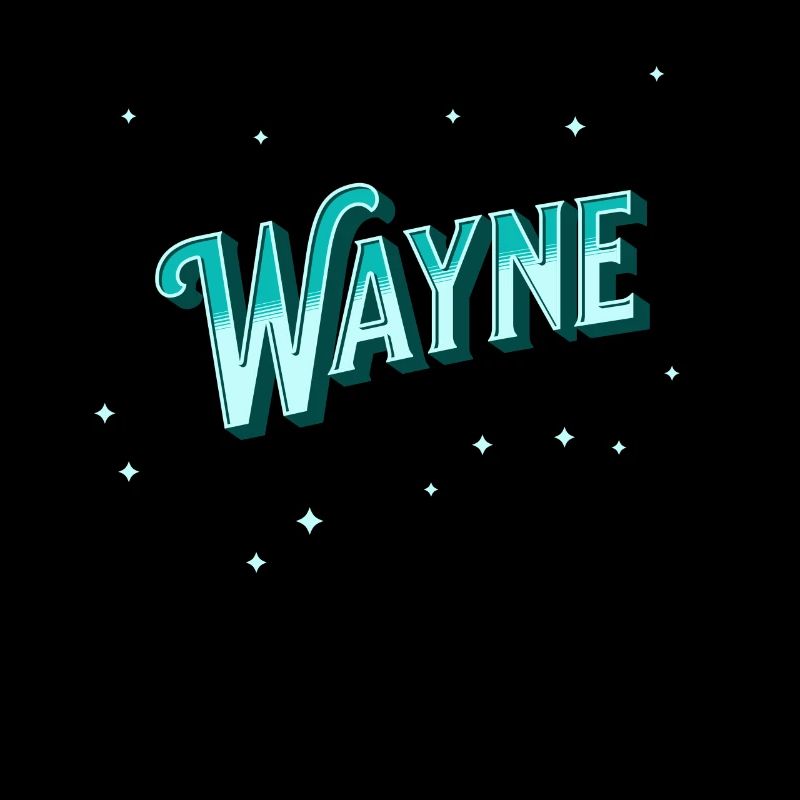 Wayne name personalized
