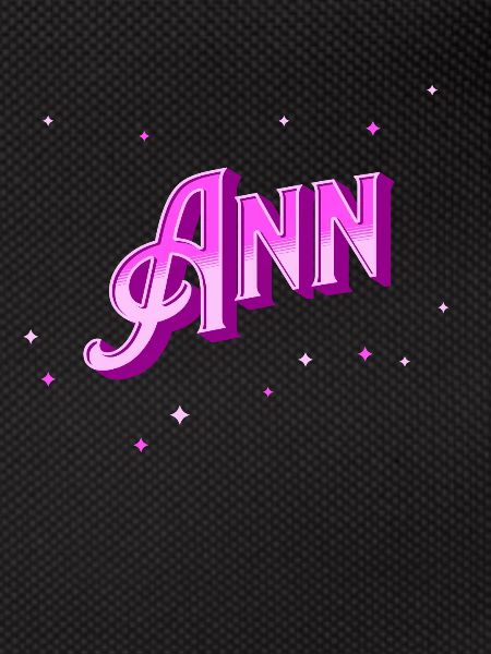 Ann name personalized