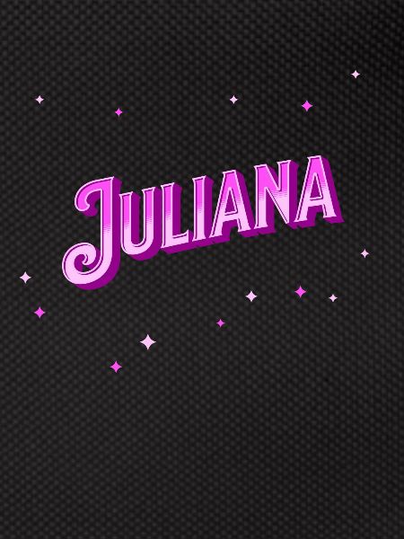 Juliana's name personalized