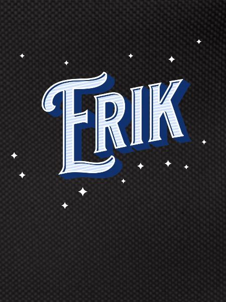 Erik name personalized