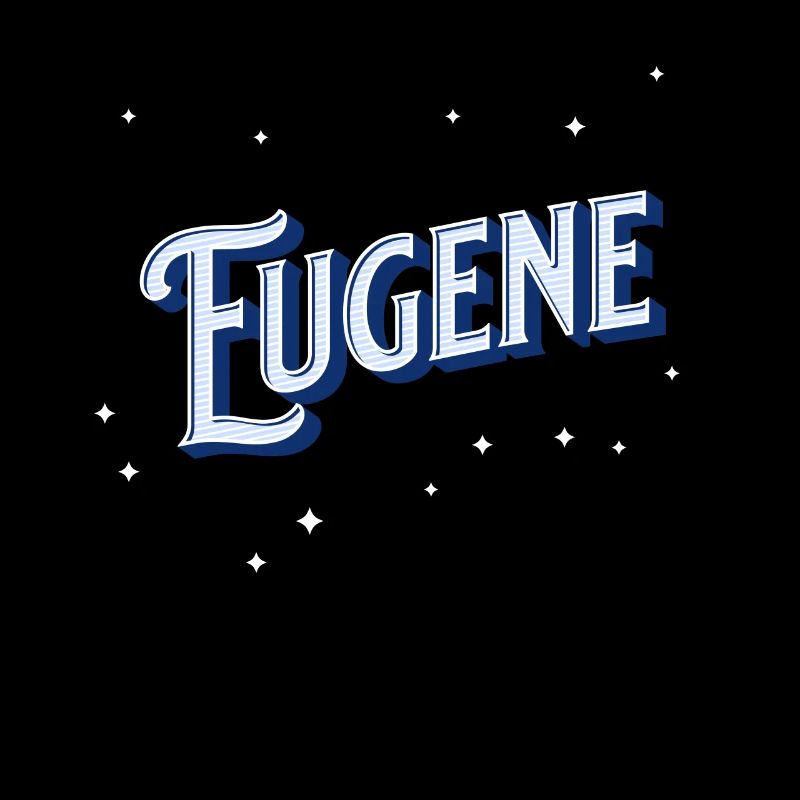 Nom Eugene personnalisé