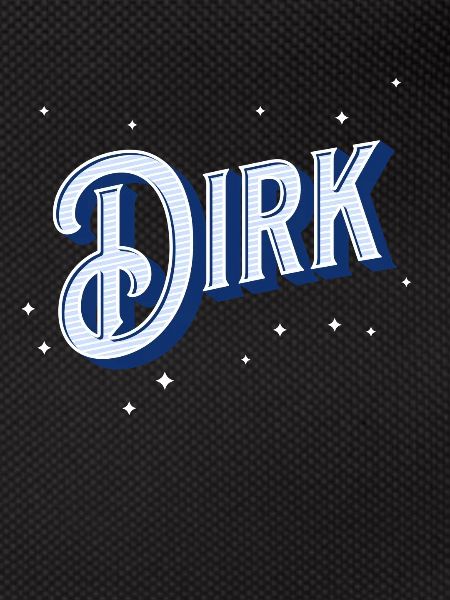 Dirk name personalized