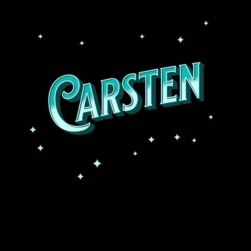 Carsten name personalized
