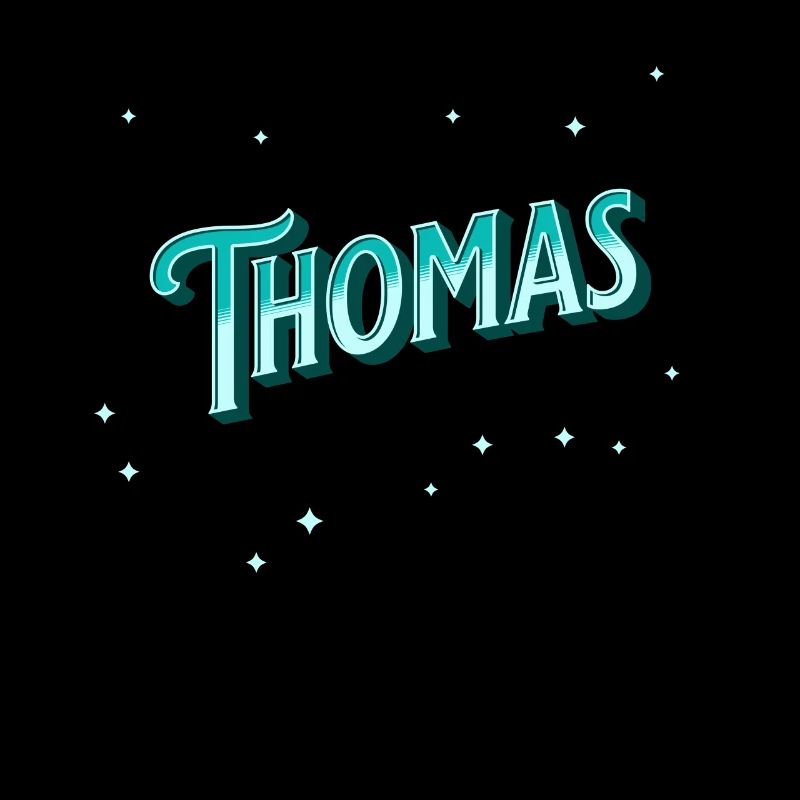Thomas' name personalized