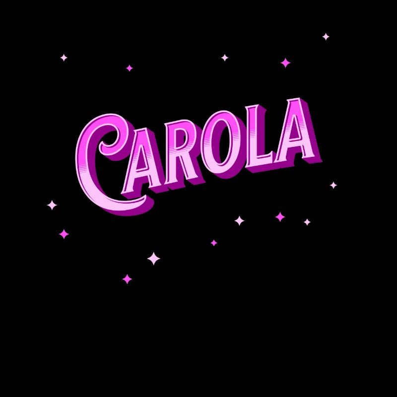 Carola's name personalized