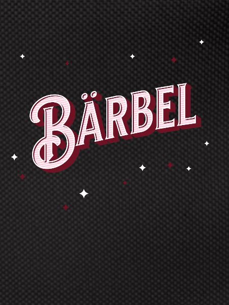 Bärbel's name personalized