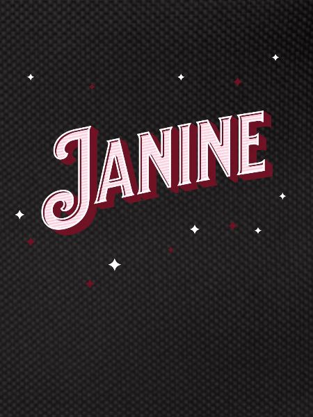Janine name personalized