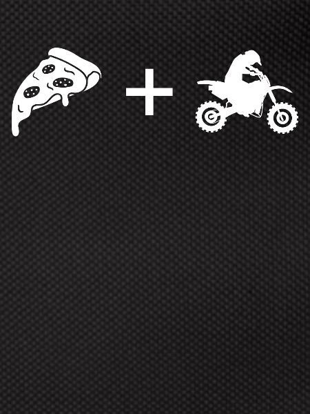 Pizza - Guy Motorcycle -