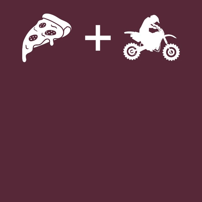 Pizza - Guy Motorcycle -