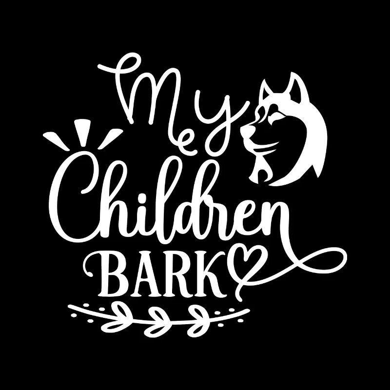 Mes enfants aboient - Husky