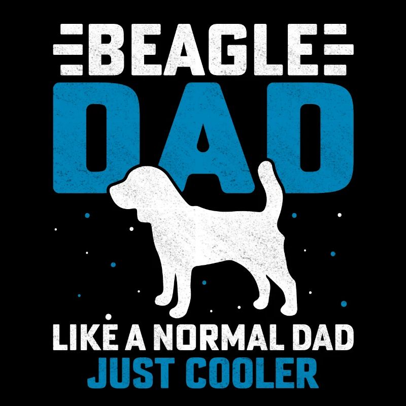 Beagle Dad comme un papa normal juste Cooler