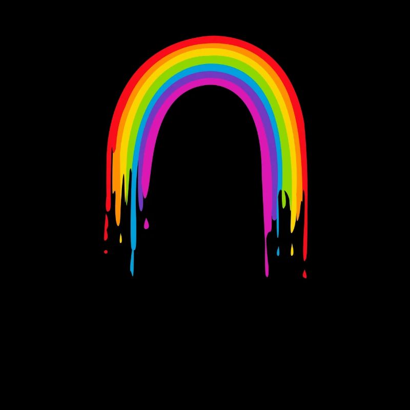 Bunte Regenbogen - Liebe Frieden Pride - LGBTQ+