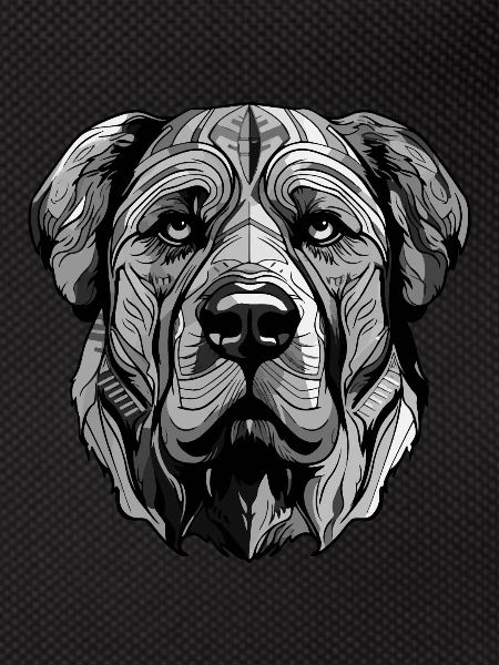 Kangal Dog Portrait