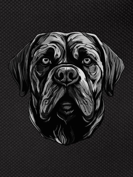 Mastiff Dog Portrait
