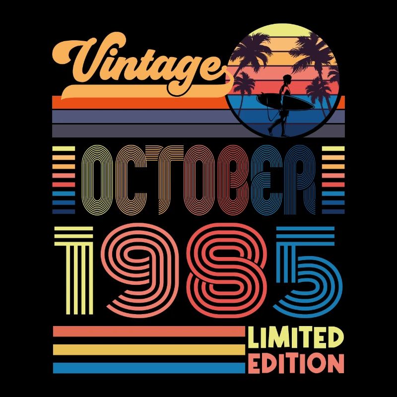 Anniversary October 1985. Gift October 1985.