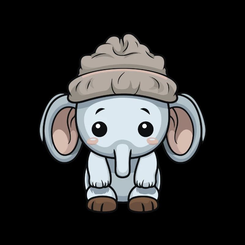 Elephant Winter Comic