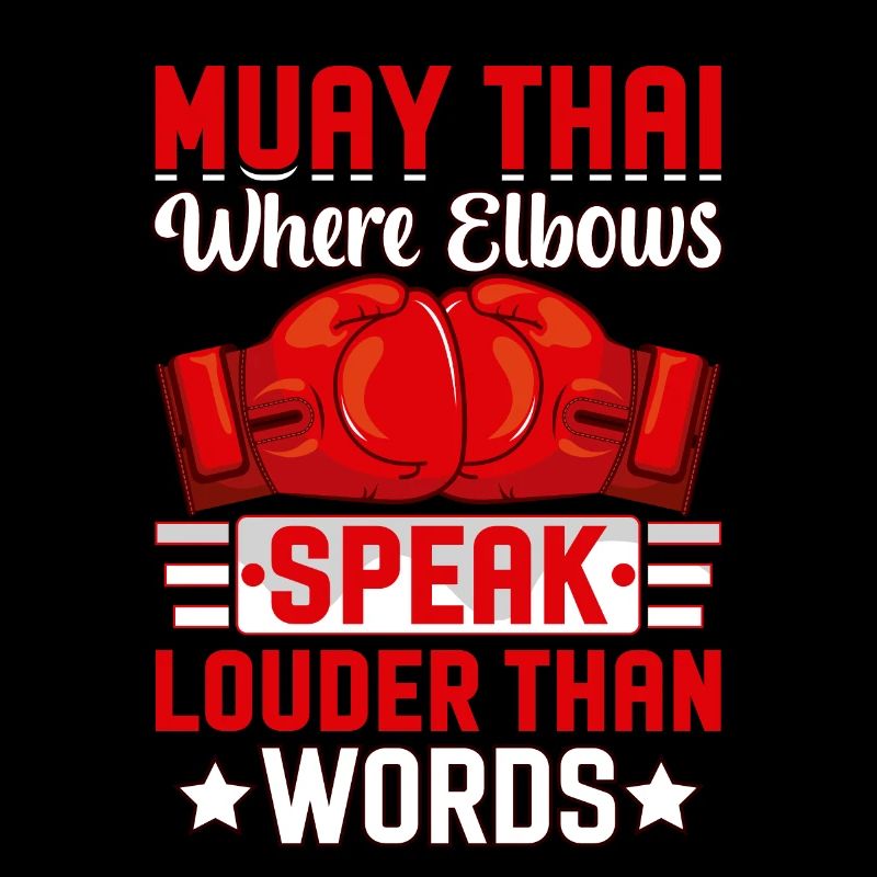 Muay Thai where elbows speak louder than words