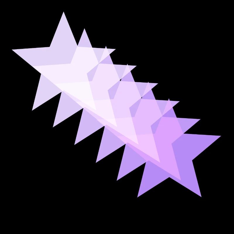 Stars pink purple pink gift idea pattern