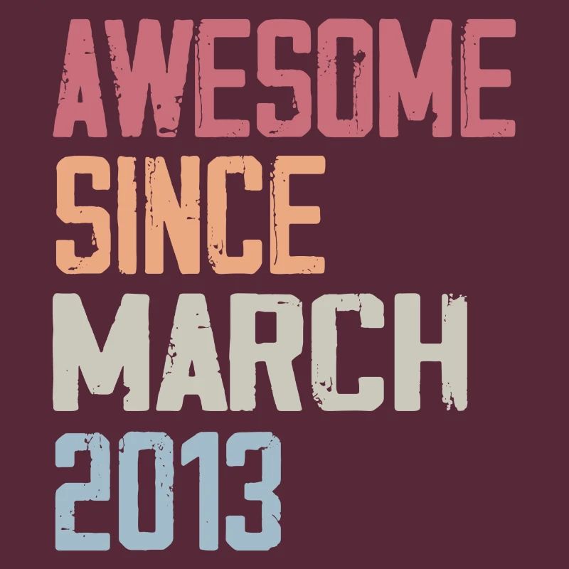 2013 Mars Naissance Anniversaire Mars 2013 Cadeau