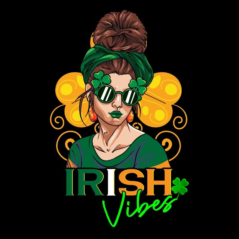 St. Patrick's Day Irish Vibes Frau