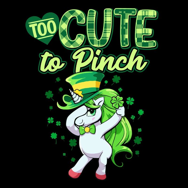 St. Patrick's Day Einhorn