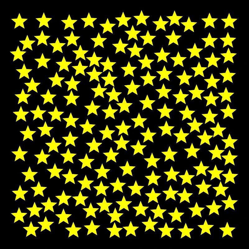 Yellow stars gift idea yellow