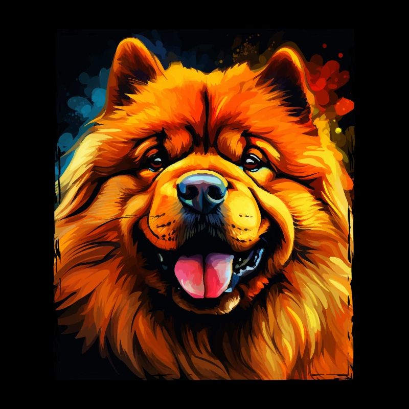 Chow Chow Hund Portrait