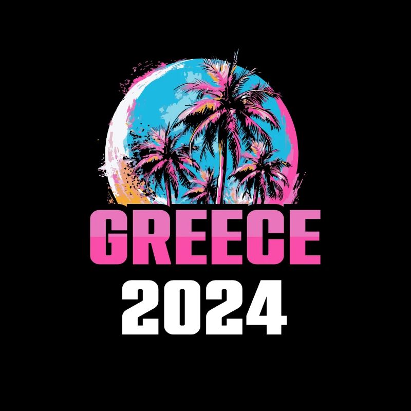 Greece 2024 Palm Trees