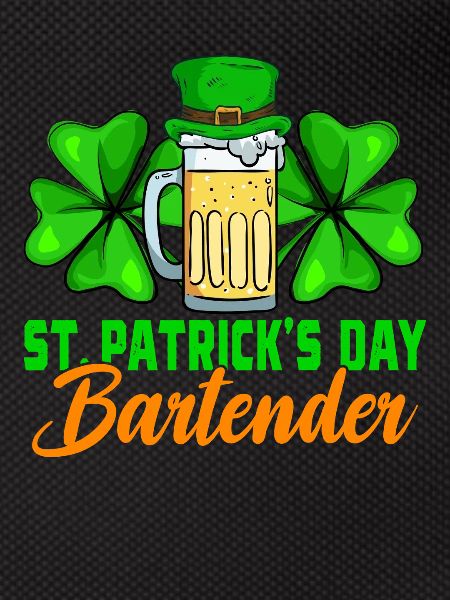 St Patrick's Day Bartender